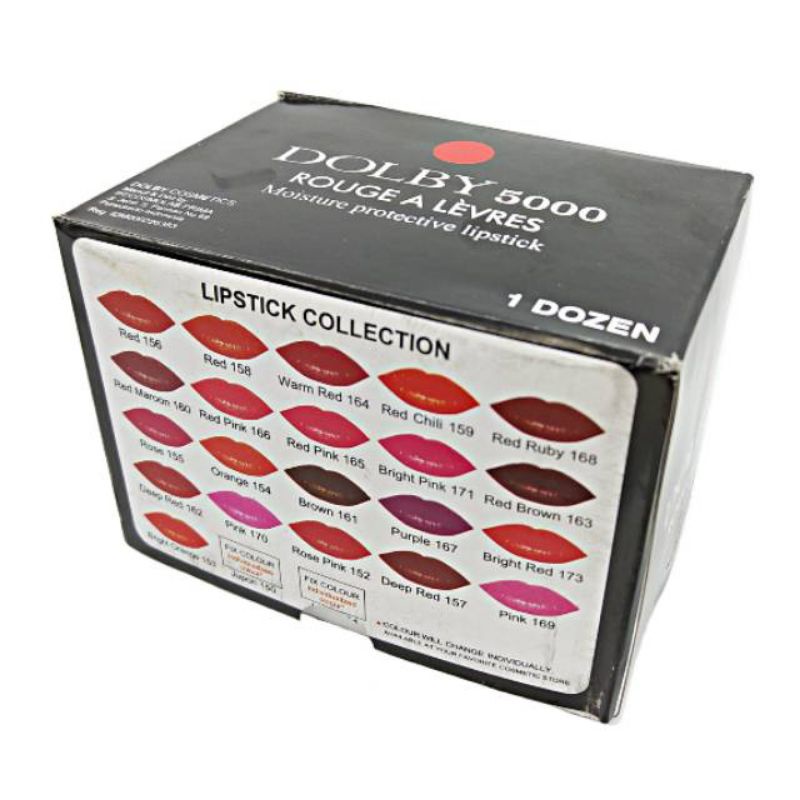 Lipstick Dolby 5000 | Lip Dolby Campur 12 pcs