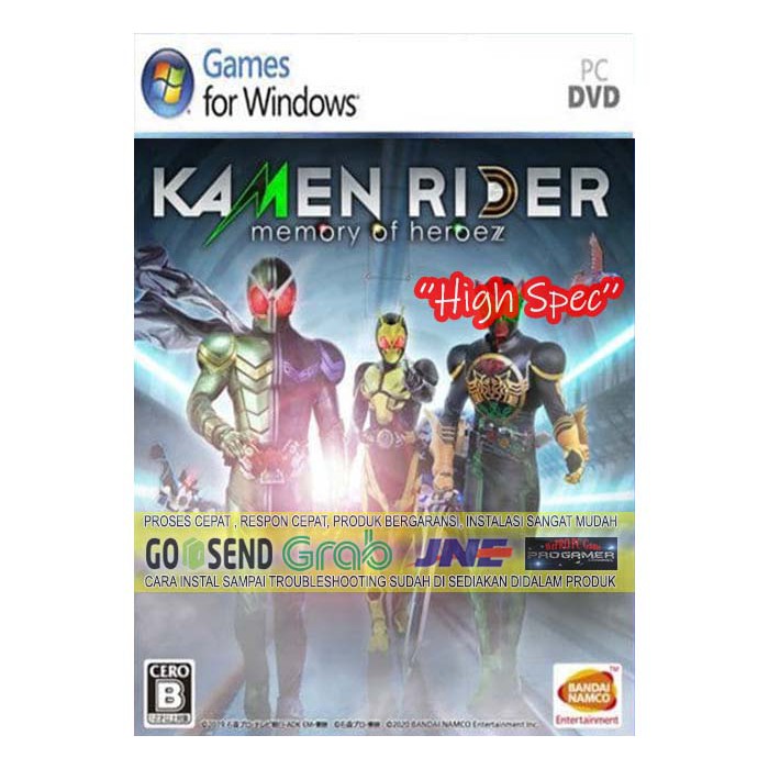 KAMEN RIDER MEMORY OF HEROEZ | PC GAME | GAME PC LAPTOP | GAMING