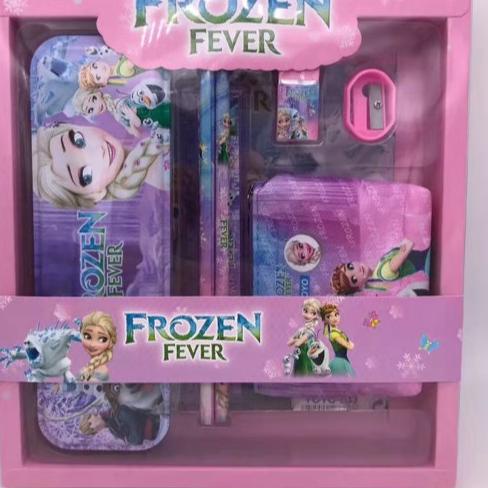 

W100 STUDY SET STATIONERY SET ALAT TULIS SEKOLAH ATK KARAKTER UNICORN/SPIDERMAN/LITTLE PONY/FROZEN 8033A ♛➯ 100