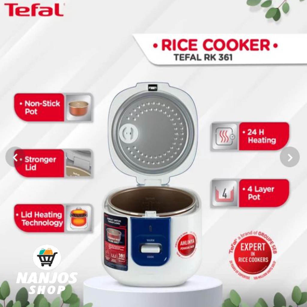 Tefal Rice Cooker Everforce Rice Cooker Serbaguna / Penanak Nasi RK363