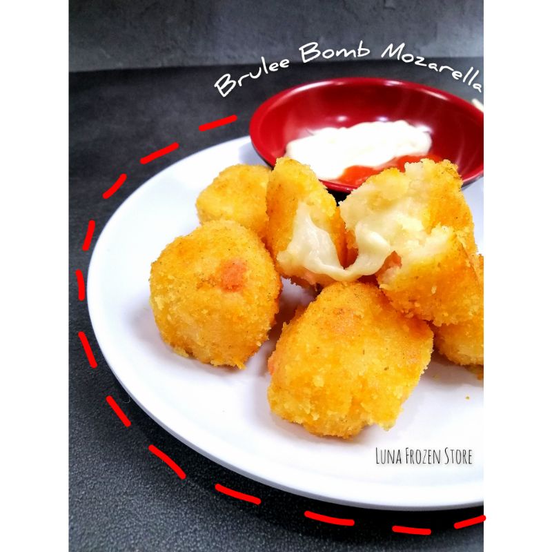 

Brulee Bomb isi 10pcs / brulee boom keju frozen food bogor enak murah nagita