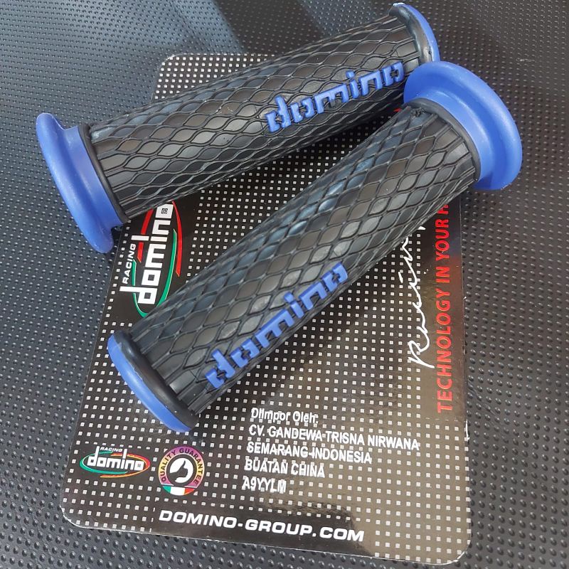 Handgrip Domino Polos super soft, kualitas ori cocok untuk semua motor isi sepasang