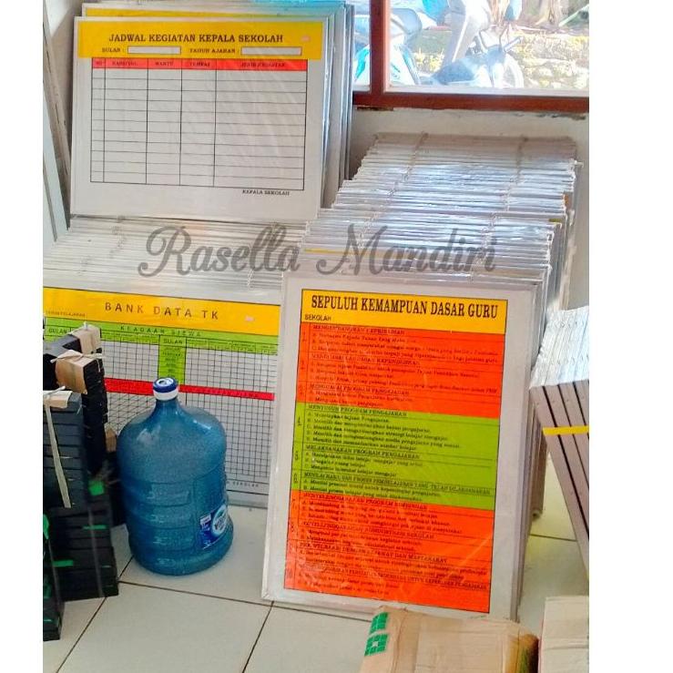 

Update PROFIL SEKOLAH 60X80 - PAPAN DATA SEKOLAH - TK RA SD MI SMP MTS SMA MA - PAPAN AKREDITASI