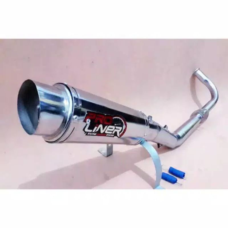KNALPOT RACING PROLINER cocok untuk motor bebek HONDA/YAMAHA