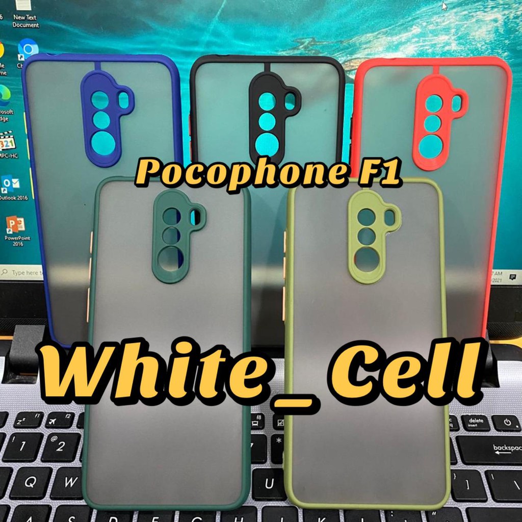 XIAOMI POCOPHONE F1 Case Dove Matte Mychoice Slim Case Fuze Macaron