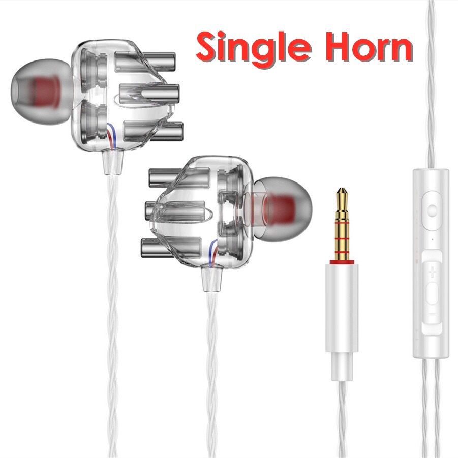 Headphone Mode Olahraga JUAL HEADSET A6 DOUBLE BASS/SPEAKER BASS 3.5MM 4D WIRED HEADPHONE