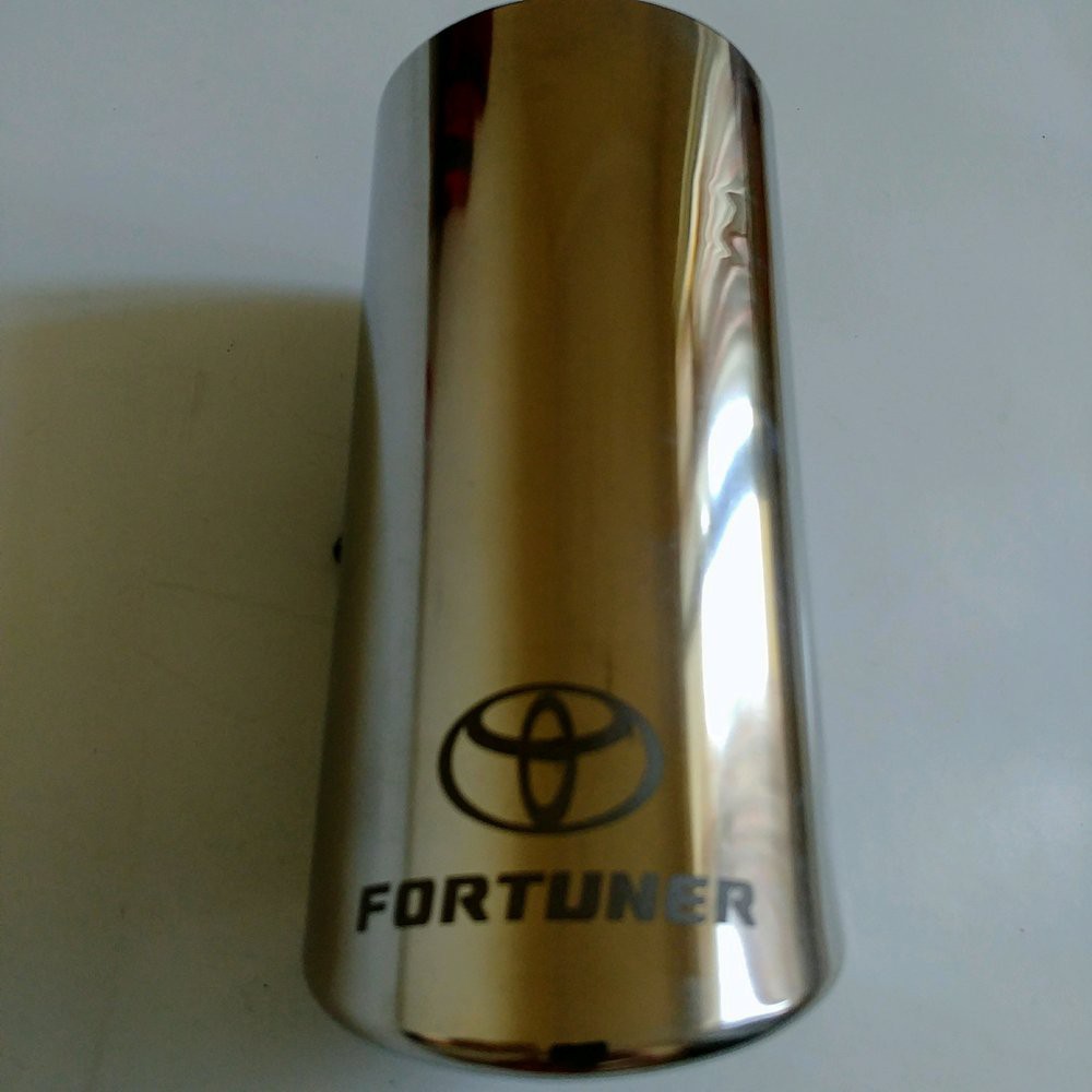 muffler buntut knalpot ujung knalpot toyota grand all new fortuner / vrz 2009 sampai 2023 vnt TRD 2010 2011 2012 2013 2014 2015 2016 2017 2018 2019 2020 2021 2022 stainless