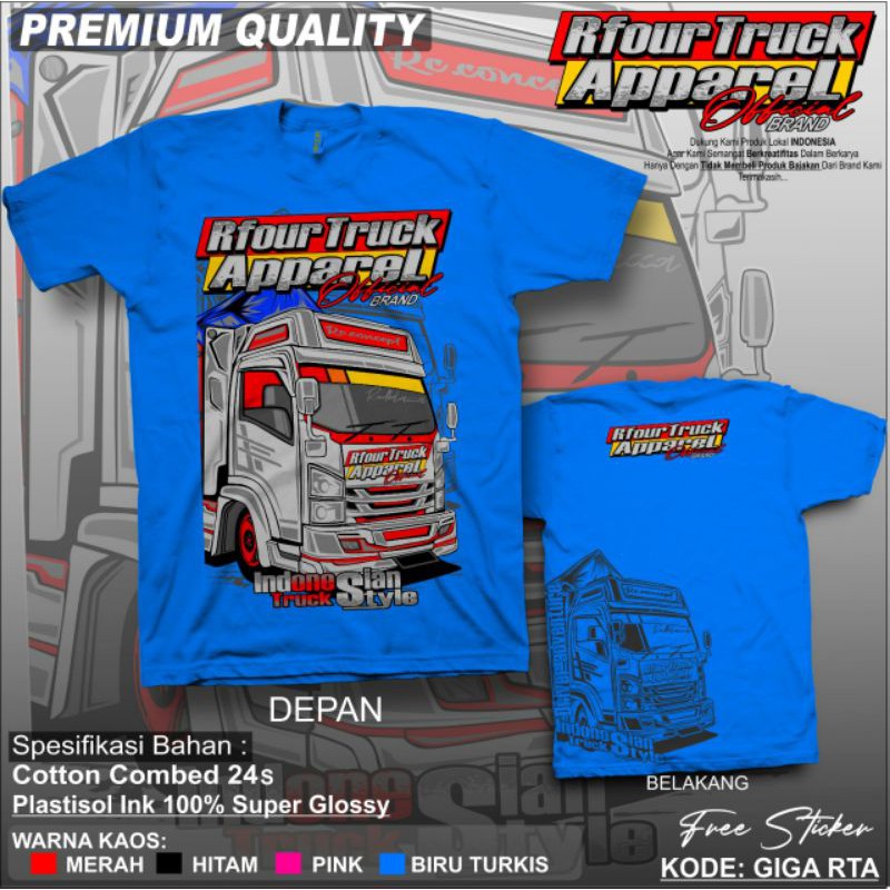 Pusat Grosir KAOS Distro TRUCK APPAREL