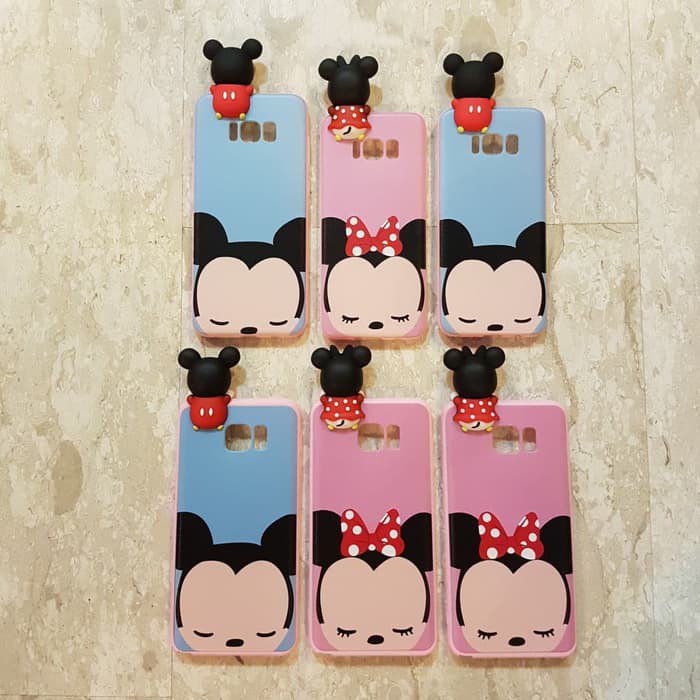 Iphone X XS XR Max MINNEY SQUISHY 3D CASE