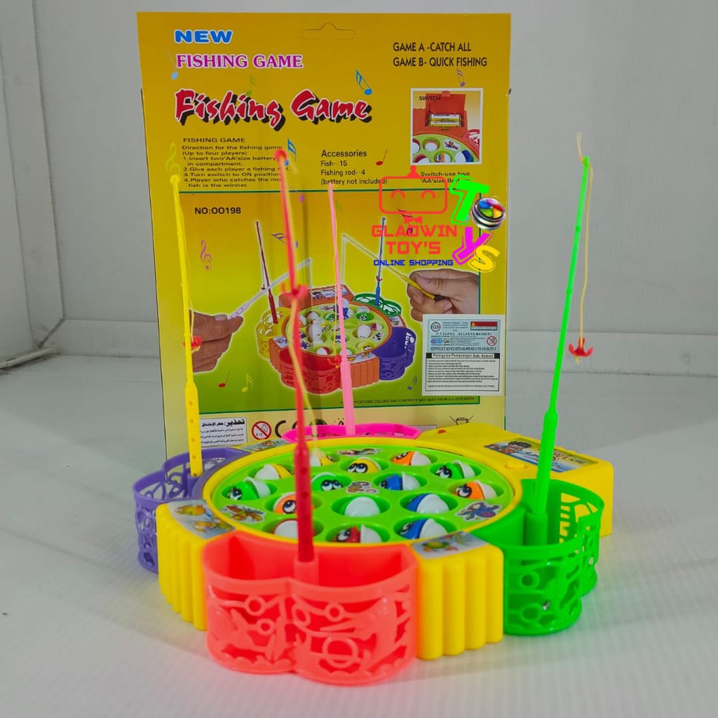 MAINAN FISHING GAME PANCING IKAN MANCING IKAN 00198 Limited