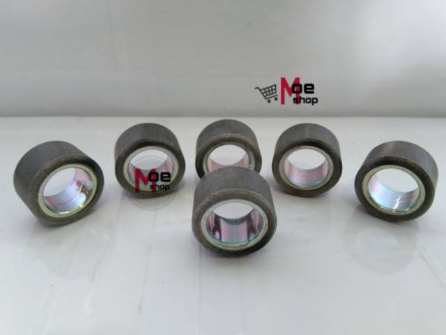 Roller Xeon / Mio M 3 Asli Original Yamaha Weight Set 6pcs 44D-WE763-00 Batu Timbangan Ori Orisinil