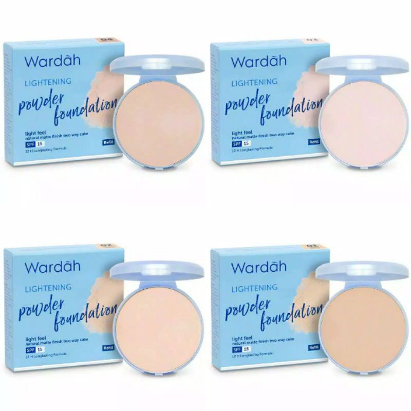 BEDAK WARDAH REFILL LIGHTENING