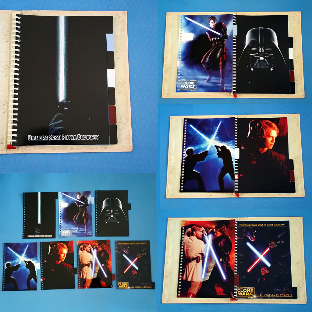 

Pembatas Binder Organizer Star Wars 2 Ring, 6 Ring, 20 Ring, 26 Ring 1 Set 7 Lembar Murah