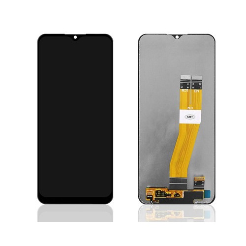 Layar LCD TS Touchscreen Fullset Samsung A02S A025 A025F OLED2 - BLACK