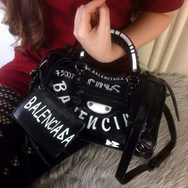 Tas Balenciaga City Graffiti Arena #1169