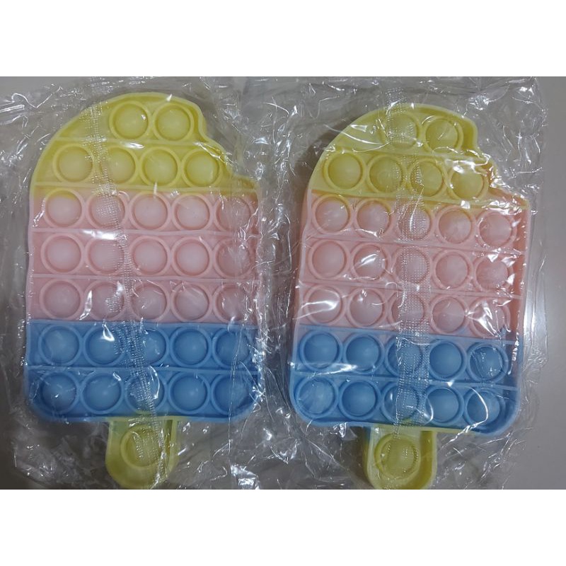 POP IT BENTUK-BENTUK MAINAN ANAK IMPOR-POPSICLE 15CM