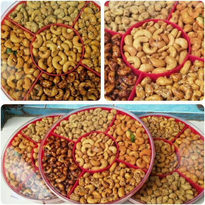 

Toples Isi 3 Varian Rasa Kacang Mede & Kacang Tanah Thailand Termurah - Sekat 3 Dafa.Olshop