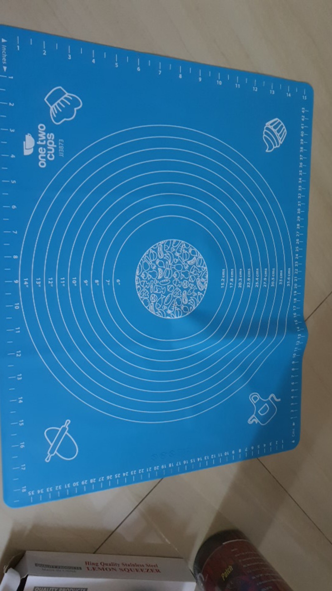 Silmat Silicone Alas Rolling-penggilas Adonan Kue Silpat Alas Silikon Mat  40x60cm