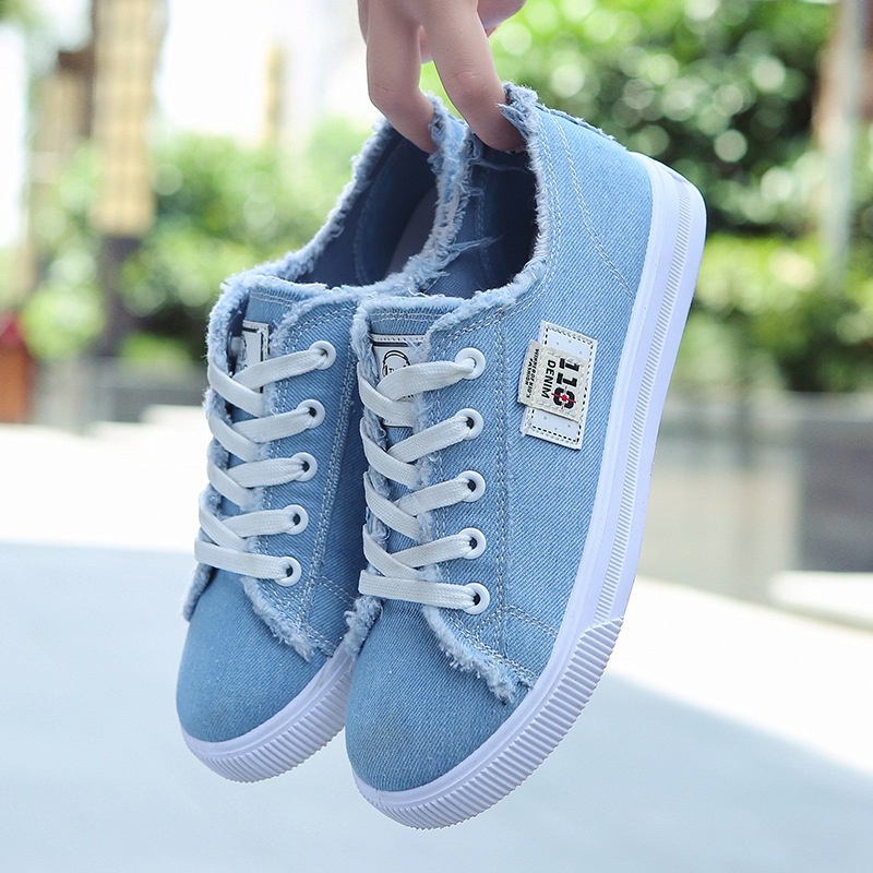 CaniKorea &quot;FREE BOX&quot; Minju Sepatu Sneakers Wanita Korea Sneakers Kanvas Sepatu Cassual Fashion Stylish Premium Quality Import 9153
