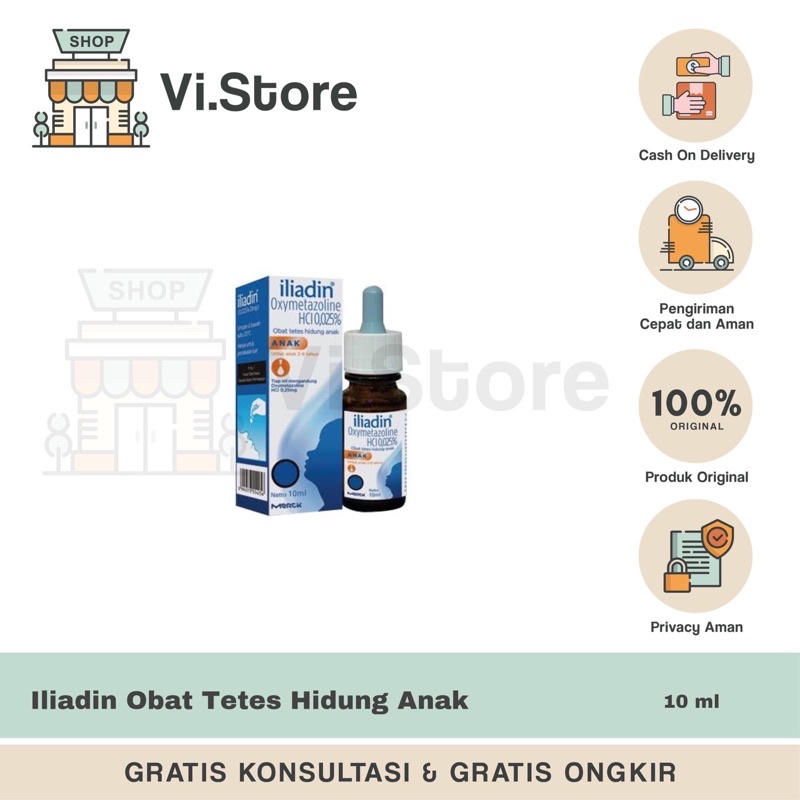 Iliadin Obat Tetes Hidung Anak 10ml