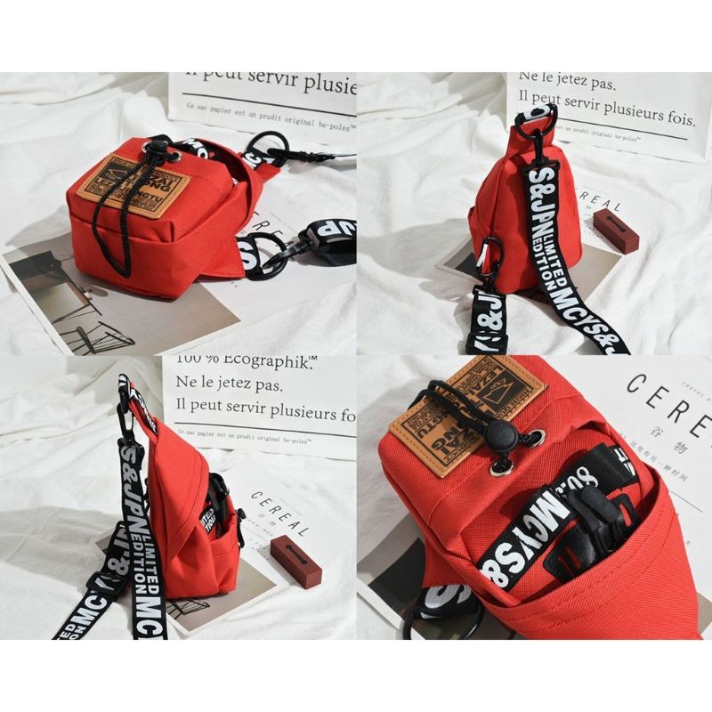 Medan Termurah KD040 Tas Selempang Unisex Waistbag Mini import