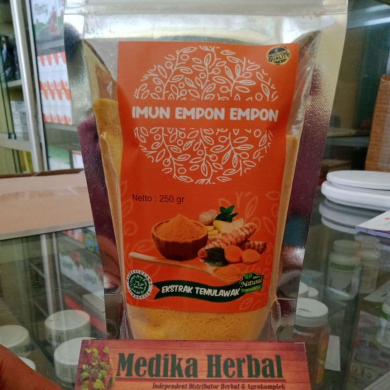 

Imun Empon Empon 250 Gram Extraks Temulawak Jahe Kencur kunyit lengkuas kunyit lengkuas
