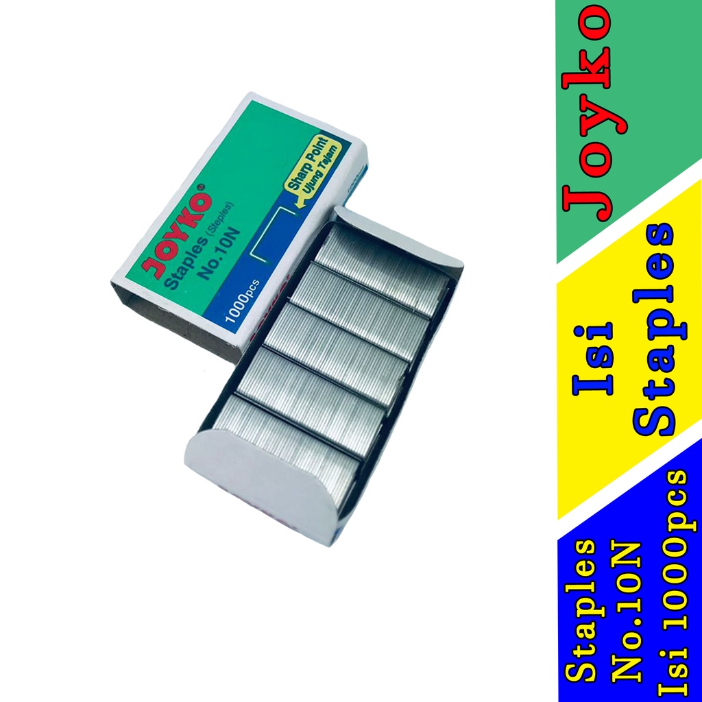 

Isi Staples - Joyko - Staples No.10N - Isi 1000pcs