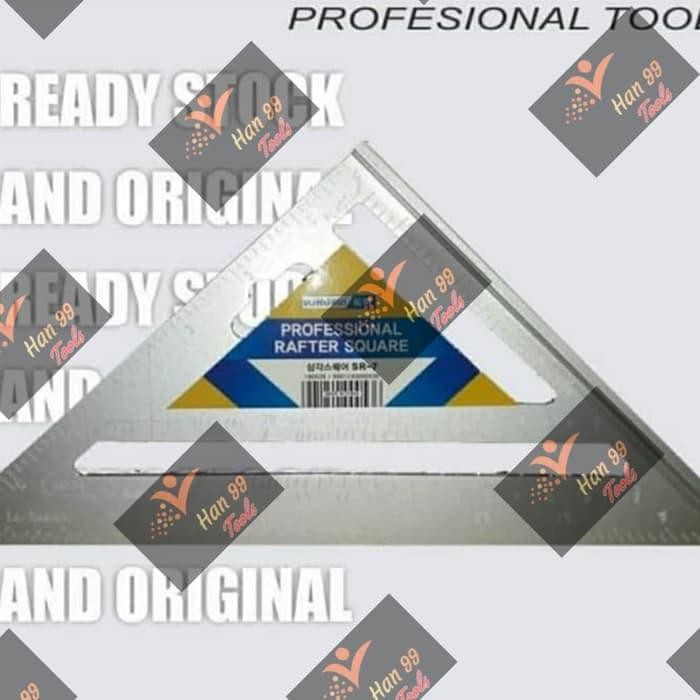 Jual RAFTER SEGITIGA SIKU 45 DERAJAT DAN 90 DERAJAT / SPEED SQUARE 7 ...