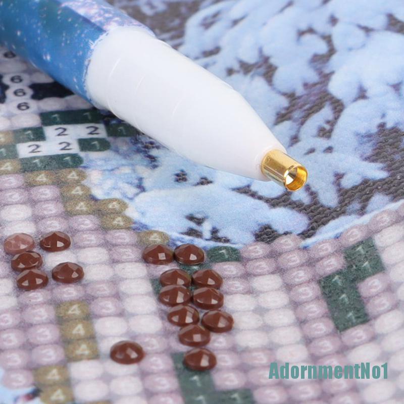 [AdornmentNo1]Diamond Painting Point Drill Pen DIY Craft Cross Stitch Art Sewing Accessories