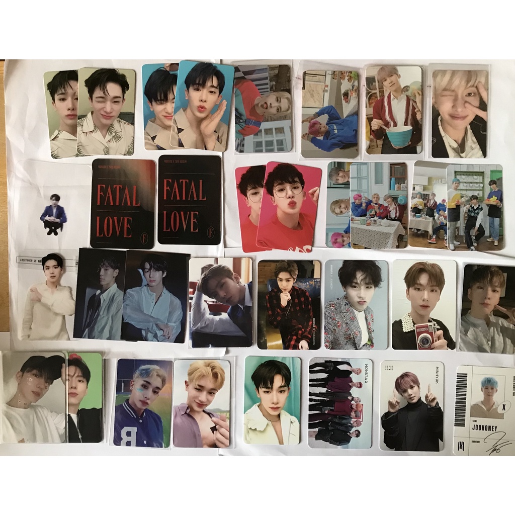 Monsta X PC Album Fatal love Kihyun AQO Voyager Shape Of Love Beautiful Set