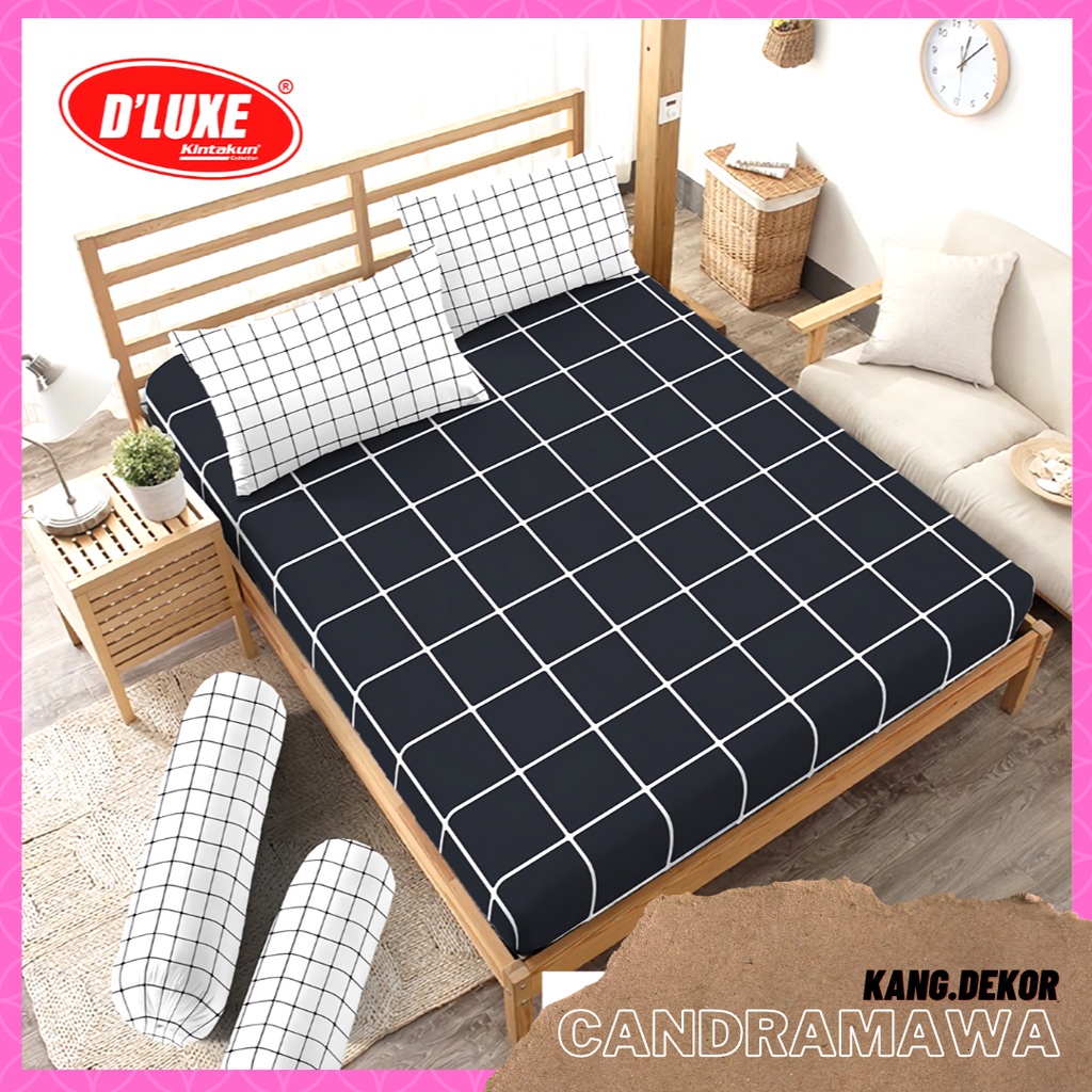 SPREI KINTAKUN DLUXE MOTIF CANDRAMAWA 160x200 NO 2 QUEEN SEPREI CANTIK MURAH MOTIF TERBARU SEPRAI KAMAR TIDUR D’LUXE SEPREI AESTHETIC D LUXE KINTAKUN SEPRAI CANTIK SEPRE DLUXE PROMO ANTI LUNTUR MOTIF PLUS SARUNG BANTAL SPREI DEWASA ALAS KASUR SPREI ADEM