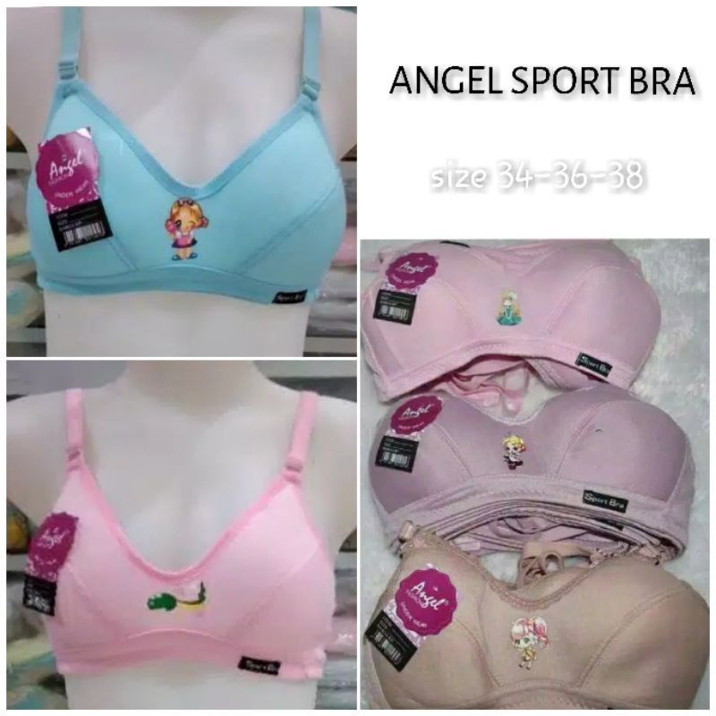 12 PCS/AGATHA | SPORT BRA | BH REMAJA #BRA LUSINAN 1411 1401 1402 1506