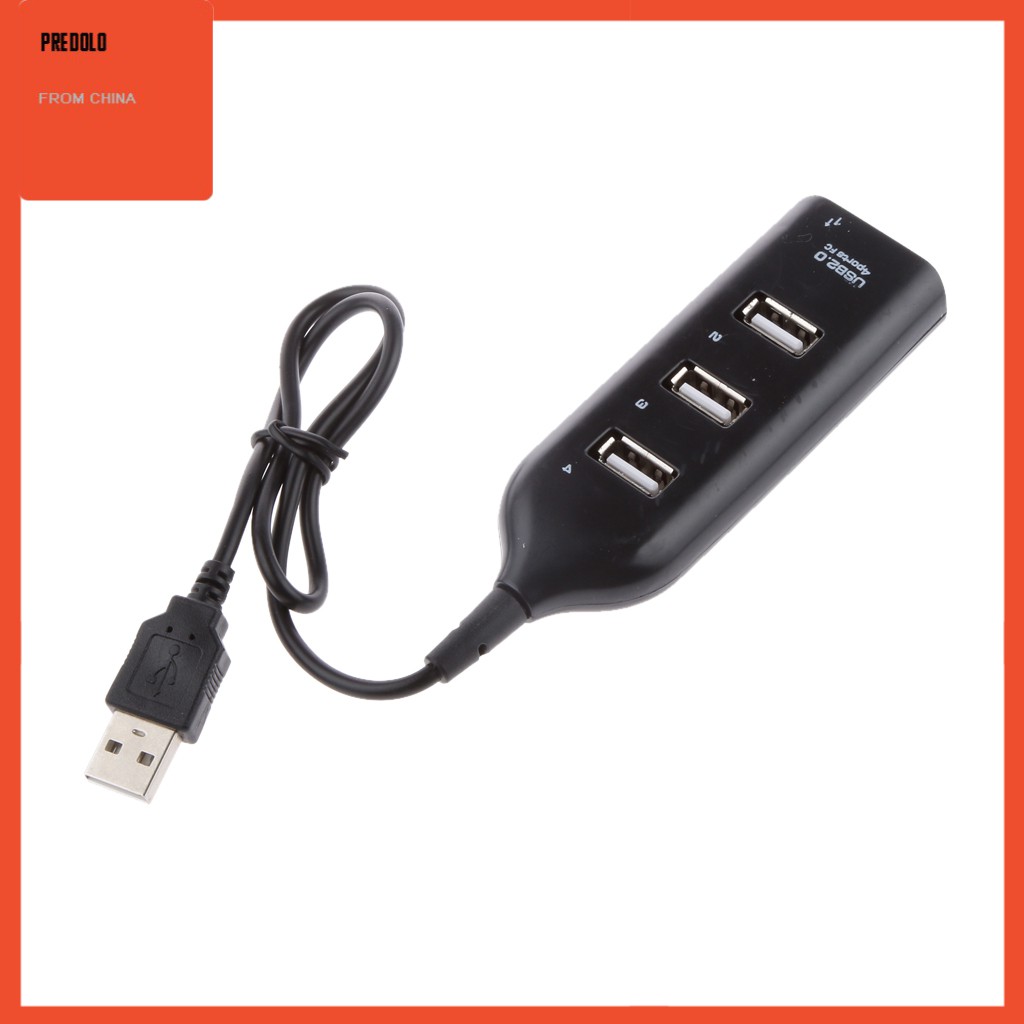 Kabel Adapter Konektor Splitter 4 Port Usb Hub 2.0 Untuk Pc Komputer