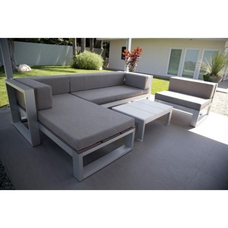 KURSI TAMAN OUTDOOR MINIMALIS KAYU JATI