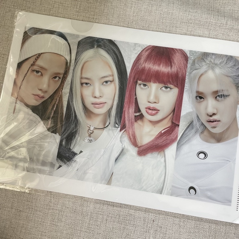 [booked] Blackpink - UMS / UMJ pob The Album Japan - Clear File [jisoo jennie rosé lisa]