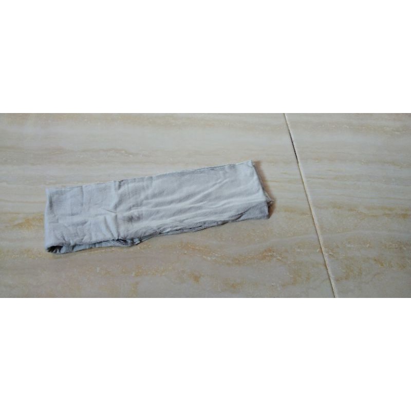 Manset Tangan Sambung Bolero L XL XXL (Spandex Rayon Premium) Manset Tangan Anti Melorot-Silver