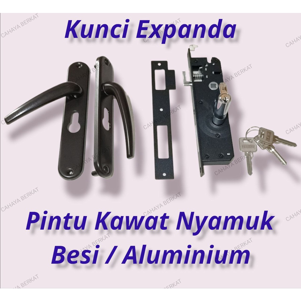 Kunci Pintu Expanda / Kawat Nyamuk / Pintu Tralis