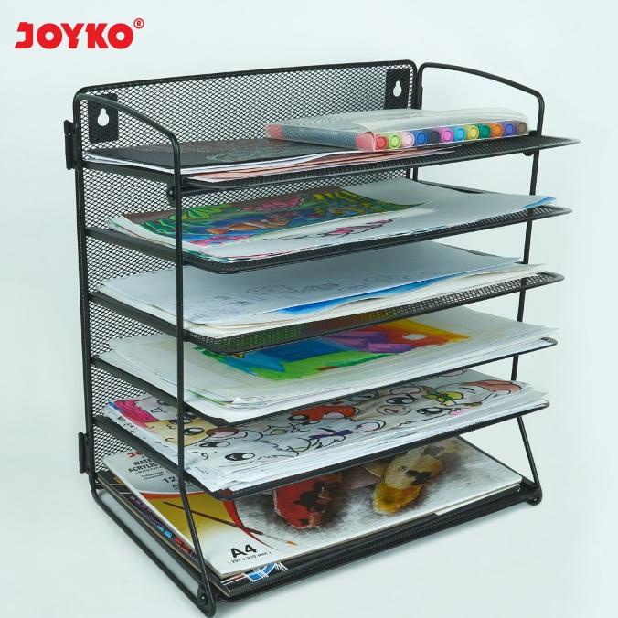 

Joyko Document Tray 6 Tier / Rak Kertas Dokumen 6 Susun Meja DT-36