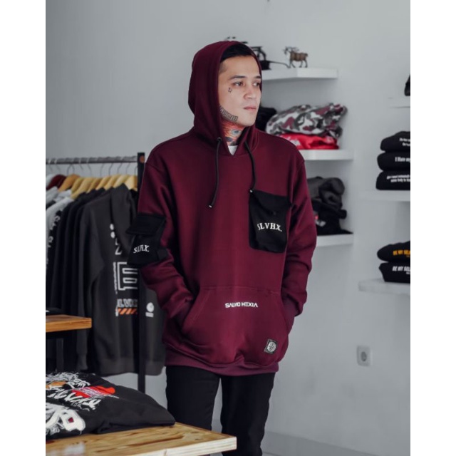 HOODIE POCKET ORIGINAL SLVHX