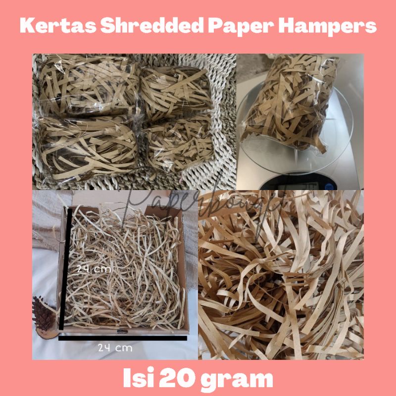 

Shredded Paper Hampers kertas cacah Hampers Kertas Samson Kertas Kado Kertas Hampers Paper Craft