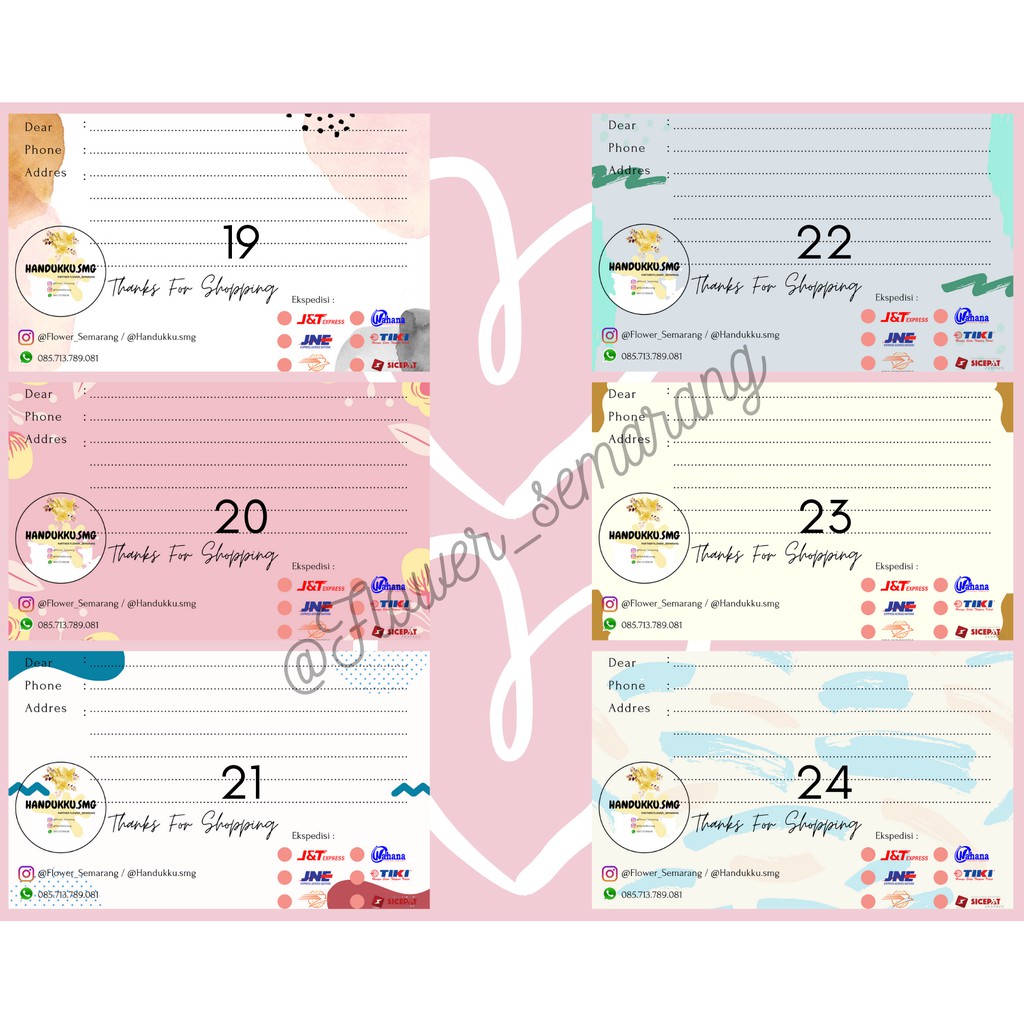 

STIKER PENGIRIMAN DROPSHIP 1