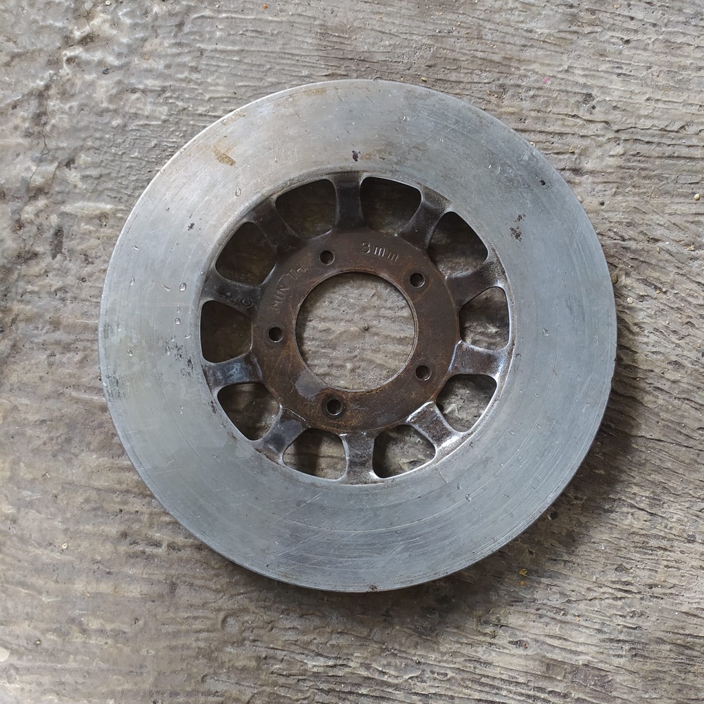 Piringan Cakram Rem Depan Honda GL100 GL 100 Original Copotan Motor