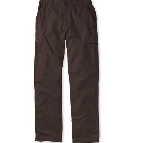 Yg3J Llbean Men Pants Brown Cargo Bigsize / Celana Lapangan Pria Jumbo Size I1Yz
