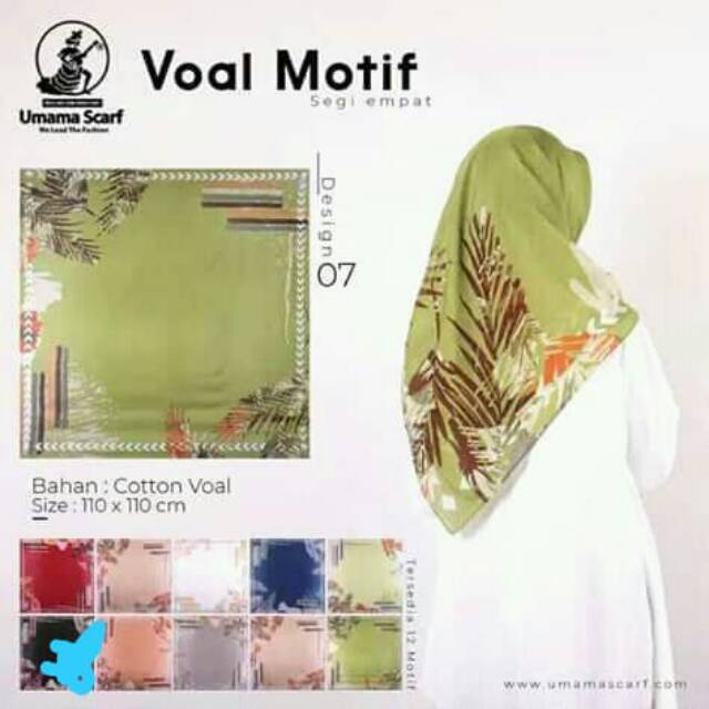 Voal motif umama