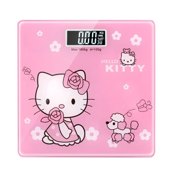 Timbangan Badan Mini Digital Scale Kartun Anak 180Kg Portable Kecil - Small