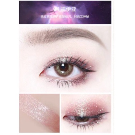 Lameila Liquid Glitter Eyeshadow Cair Korean Eyeshadow Liquid 6 Warna Waterproof Eye Shadow 1025