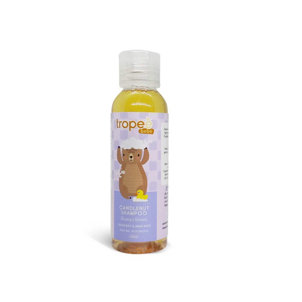 Tropee Bebe Candlenut Shampoo - 100mL | Shampo Bayi Kemiri