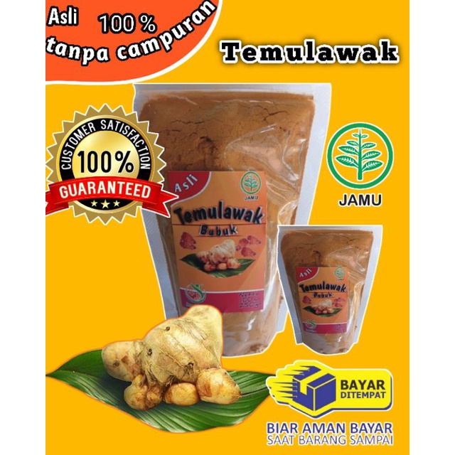 

temulawak bubuk asli 250 gr