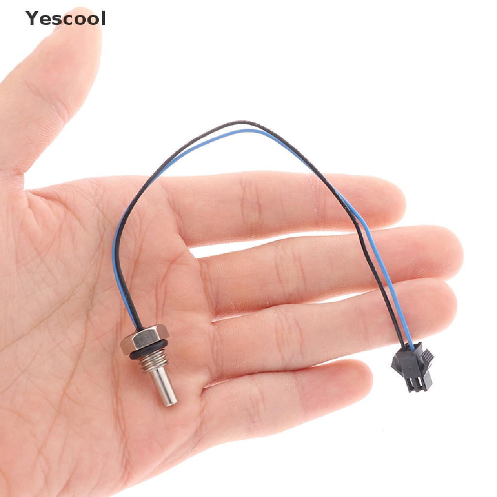 Yescool 1Pc Probe Sensor Kontrol Suhu NTC 50K Untuk Water Heater Gas