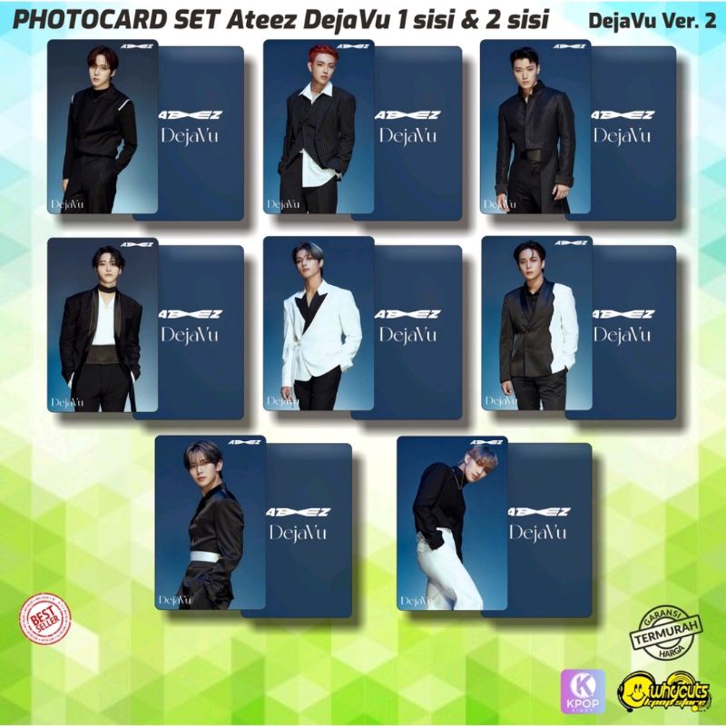 PHOTOCARD SET PREMIUM ATEZZ &amp; ETERNAL SUNSHIN